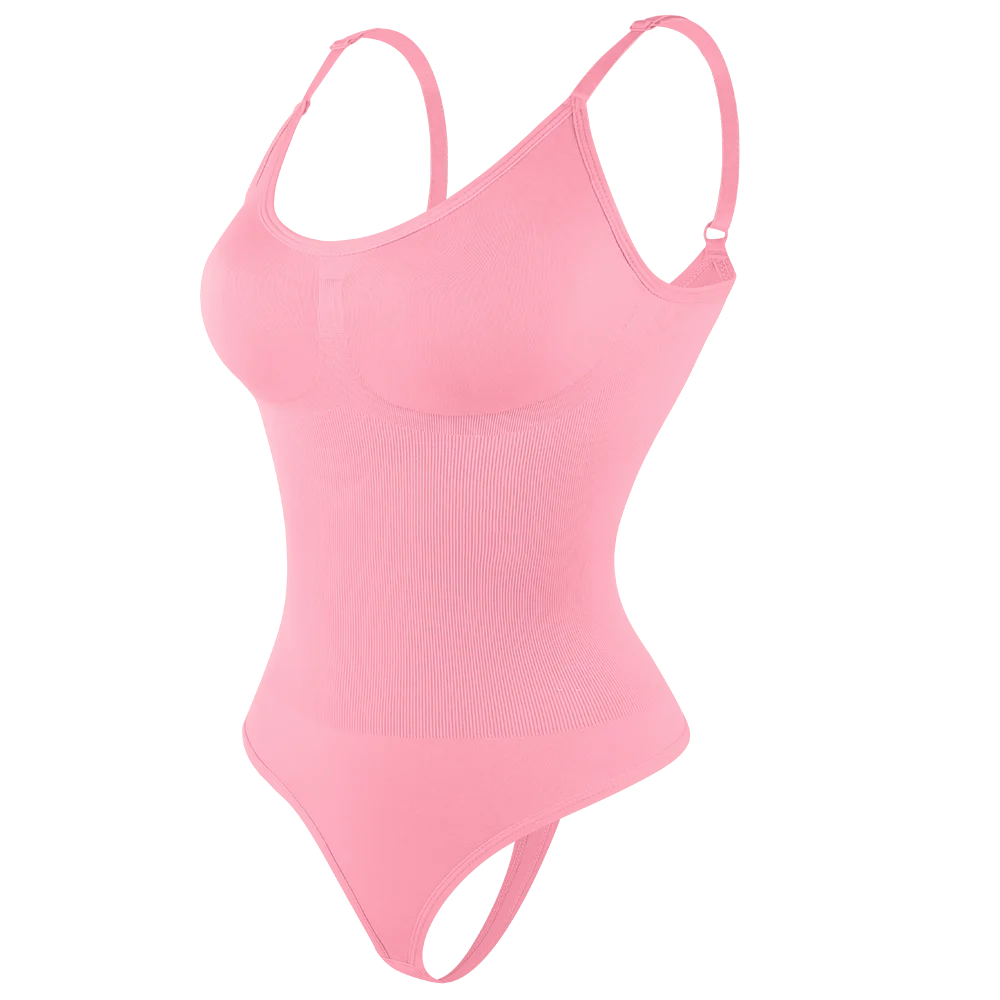 Bodysuit Women Shapewear Tummy Control Butt Lifter Body Shaper Smooth Invisible under Dress Slimming Underwear Low Neck Jumpsuit